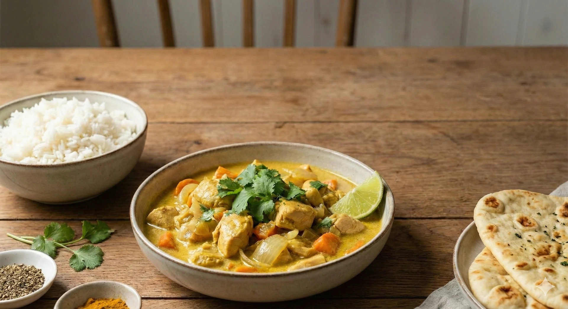 Kip Kerrie uit de Slowcooker – Romig en Kruidig